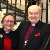 The Bishop and Revd Lis Goddard, Vicar of St James the Less