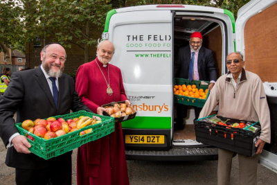 Bishop Richard backs the Evening Standard’s food waste campaign