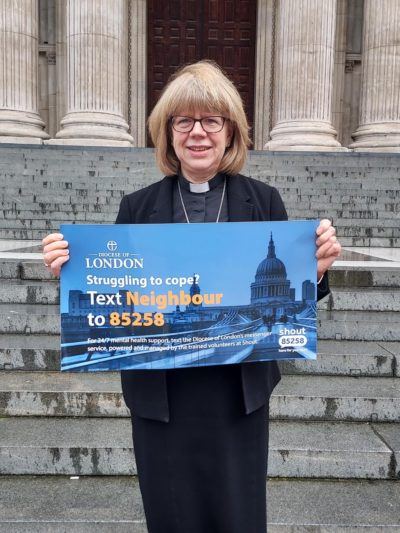 Diocese of London partners with ‘Shout 85258’ text service