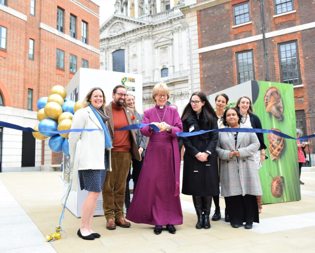 Bishop of London opens art exhibition showcasing work by survivors of modern slavery﻿
