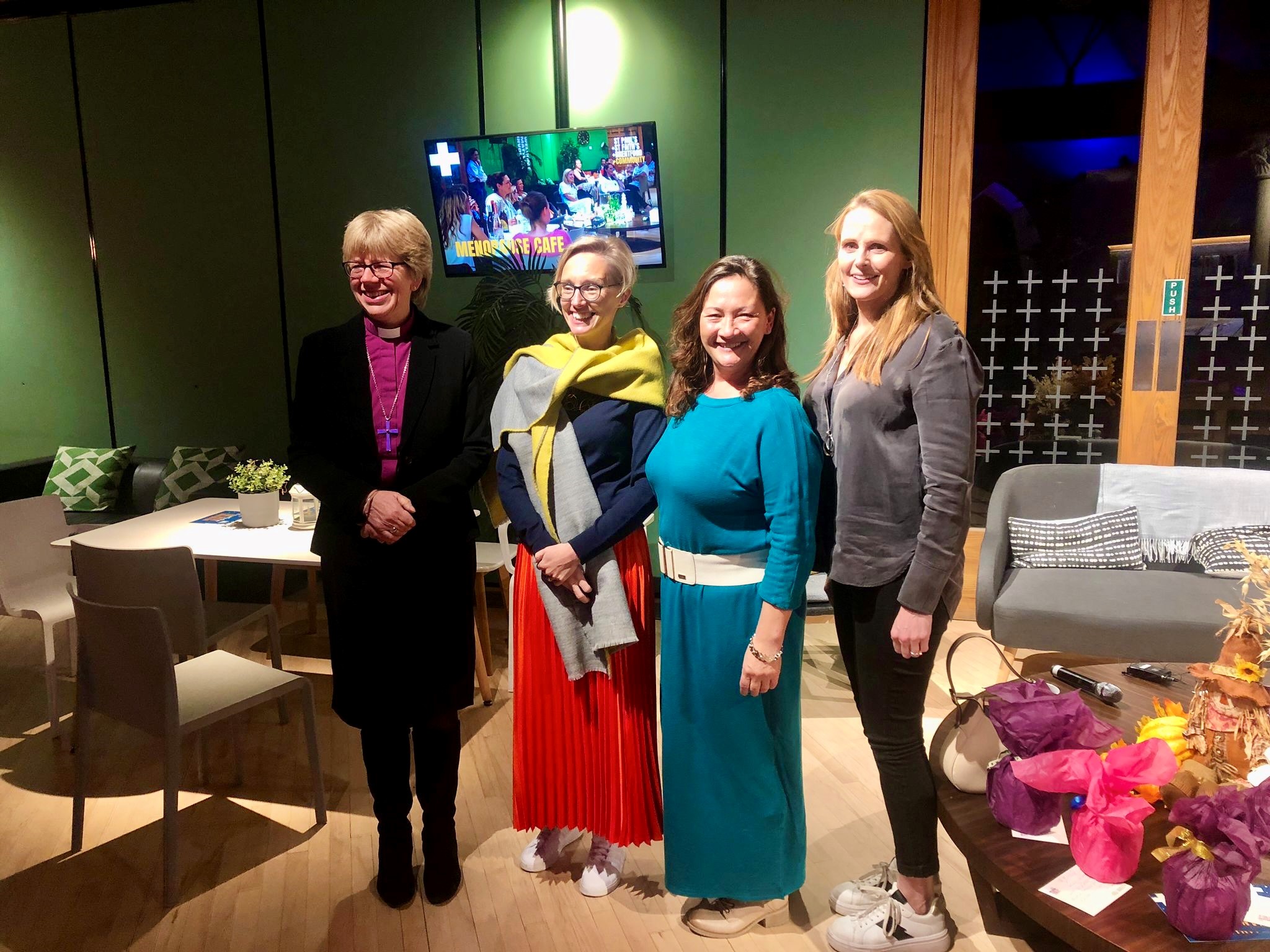 The of London speaks at Menopause Café of London