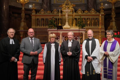 The Bishop of London tours Berlin as Diocesan link between London and Berlin strengthens
