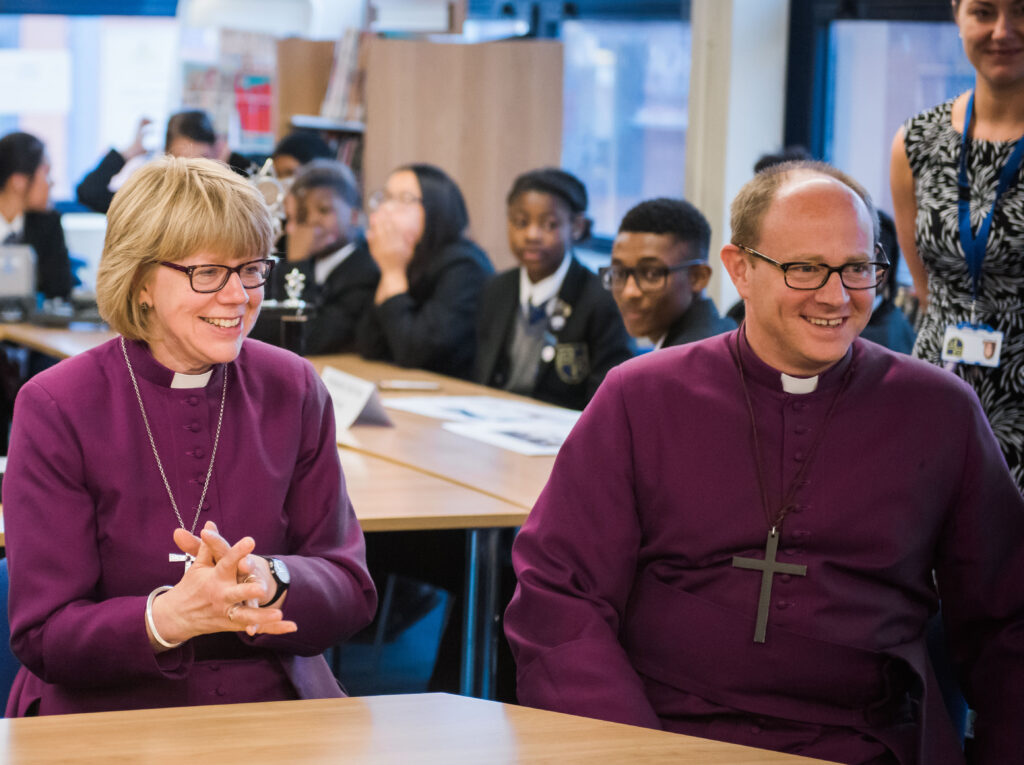Bishop of London thanks Bishop Rob as he is  appointed next CEO of Church Urban Fund
