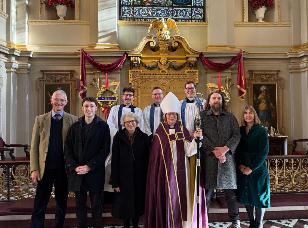 Bishop Sarah visits St Giles-in-the-Fields